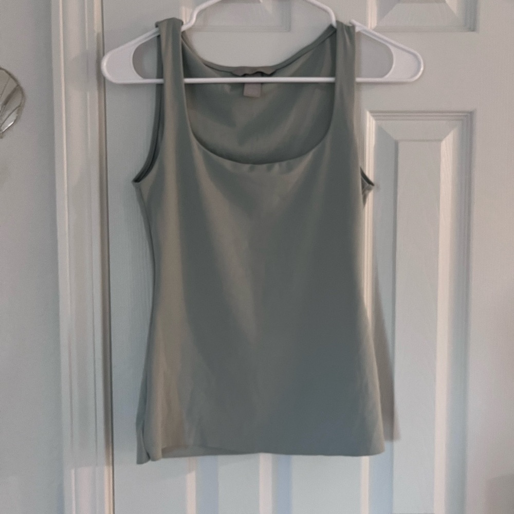 Women's blue Gray Tank Top